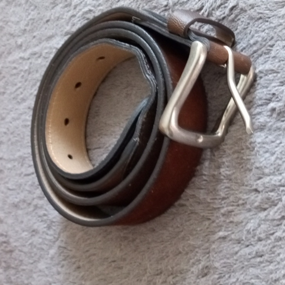 Goodfellow leather belt brown
